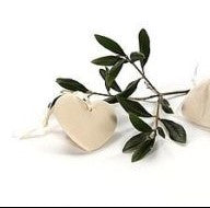 Scented Ceramic Heart - Cloud