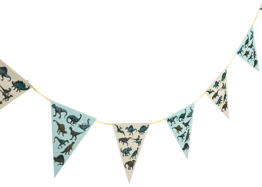 Jurassic Dinosaur Land - Paper Bunting