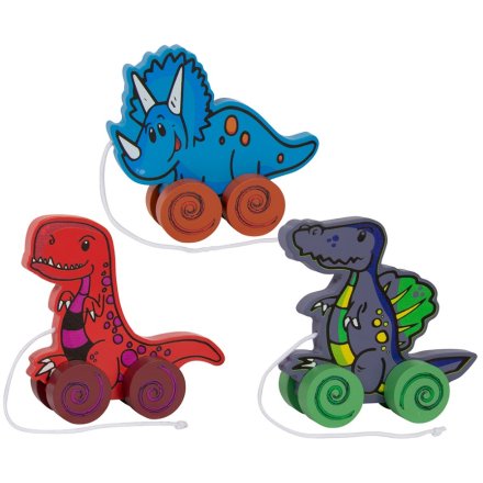 Let's Learn Pullalong Dinosaur
