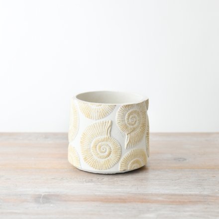 Ammonite Plant Pot - Small