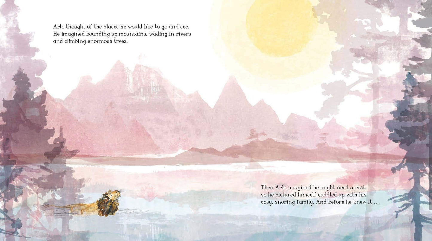 Arlo, The Lion Who Couldn't Sleep