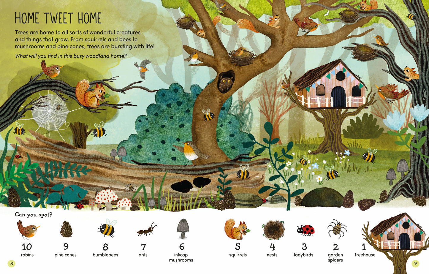 Treehouses, A Nature Activity Book