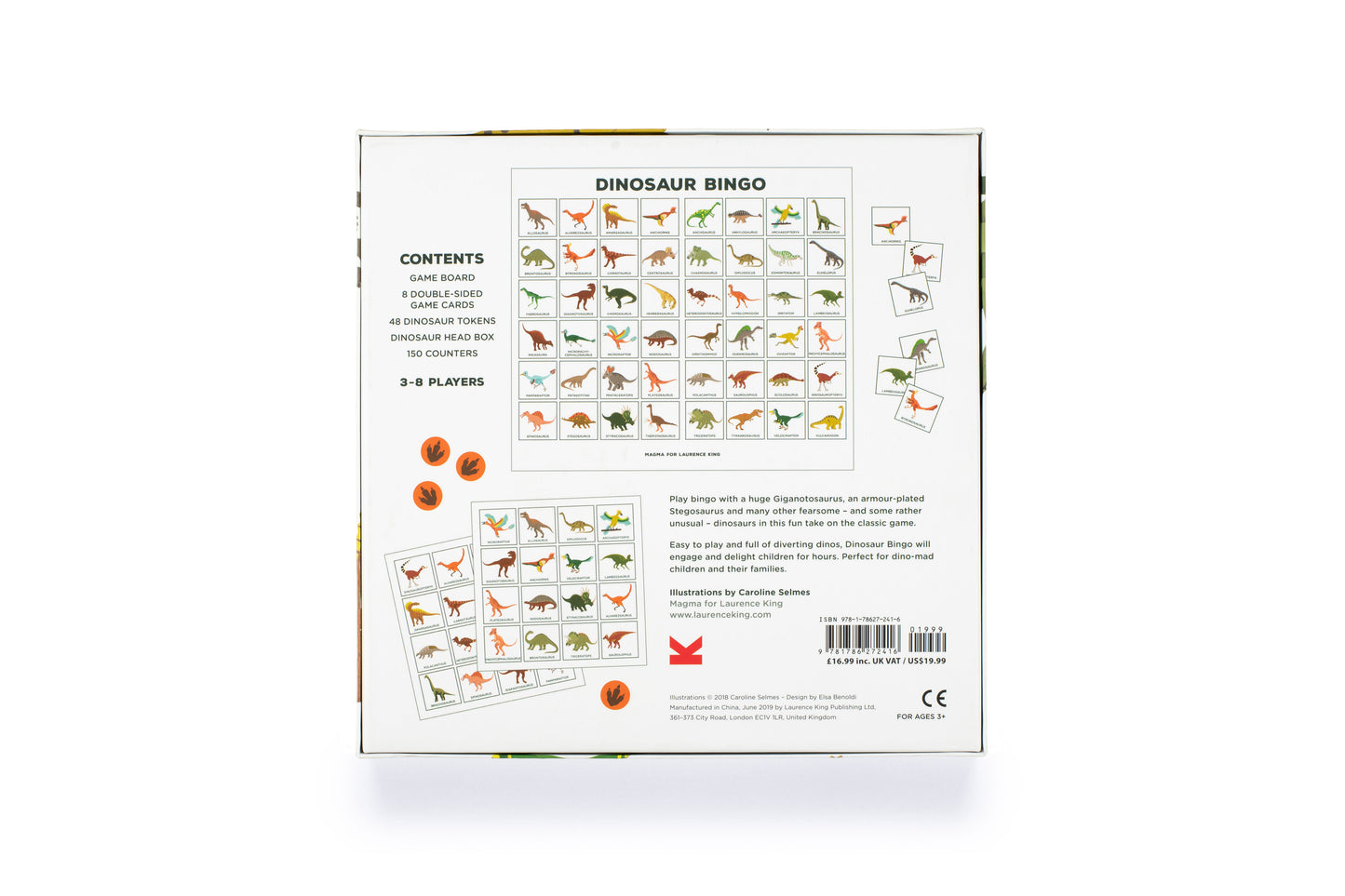 Dinosaur Bingo For Kids