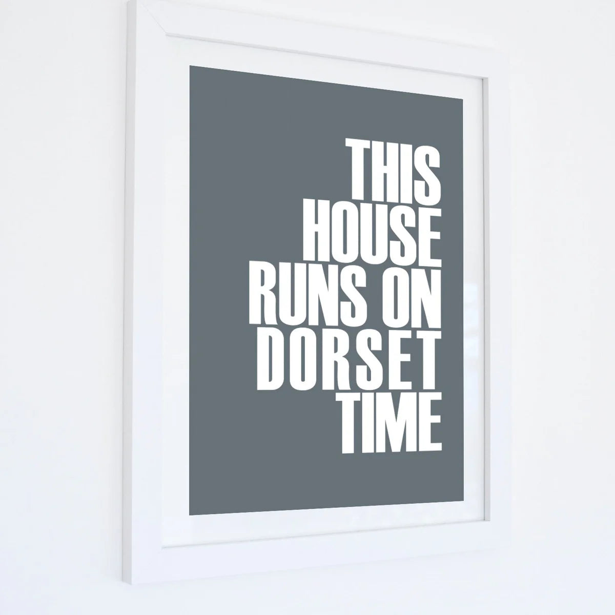 Framed 'Dorset Time' Print