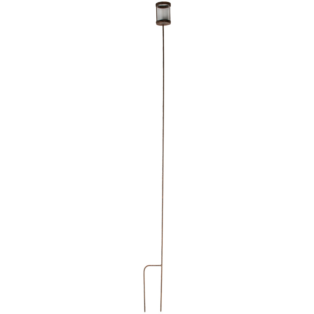 Garden T-Light Holder with Glass