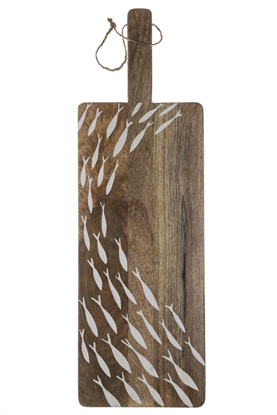 Etched ‘Shoal’ Chopping Board