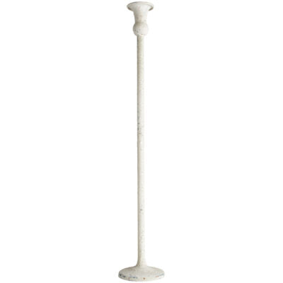 Metal Candle Holder White