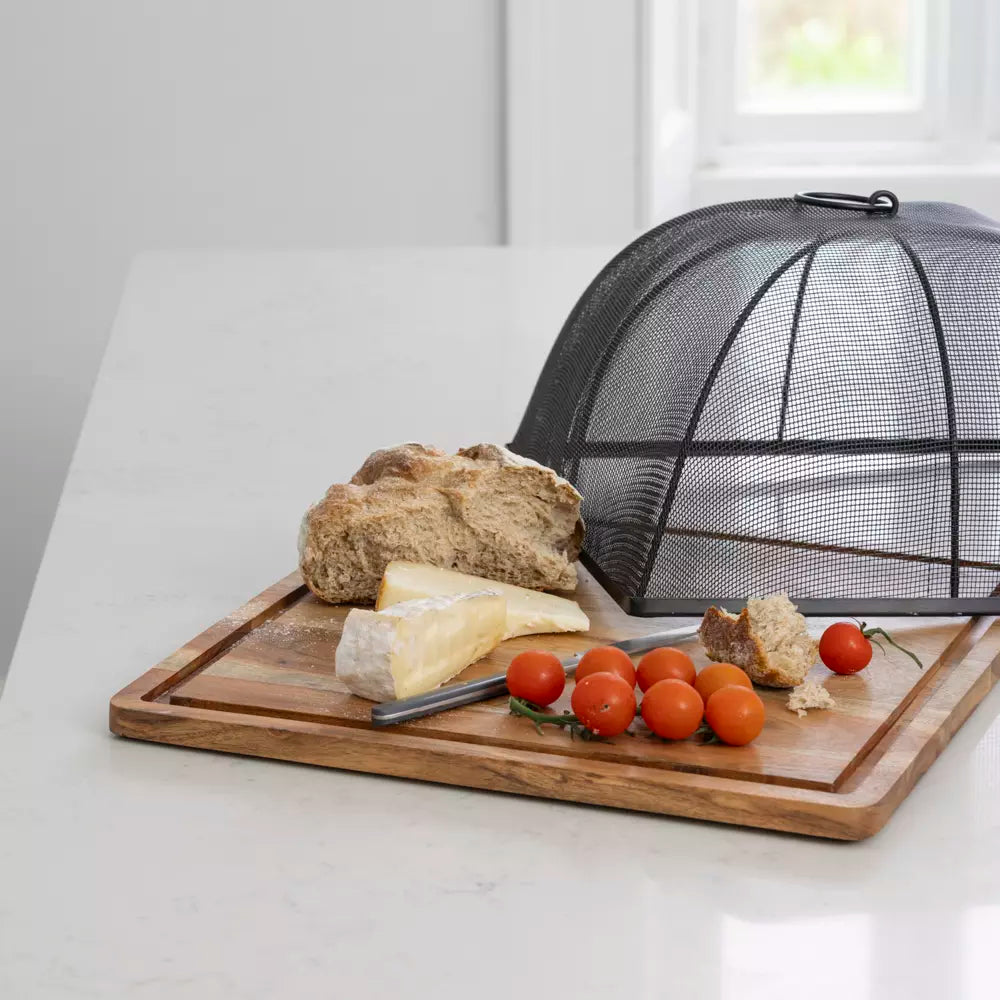 Wooden Board with Mesh Cover