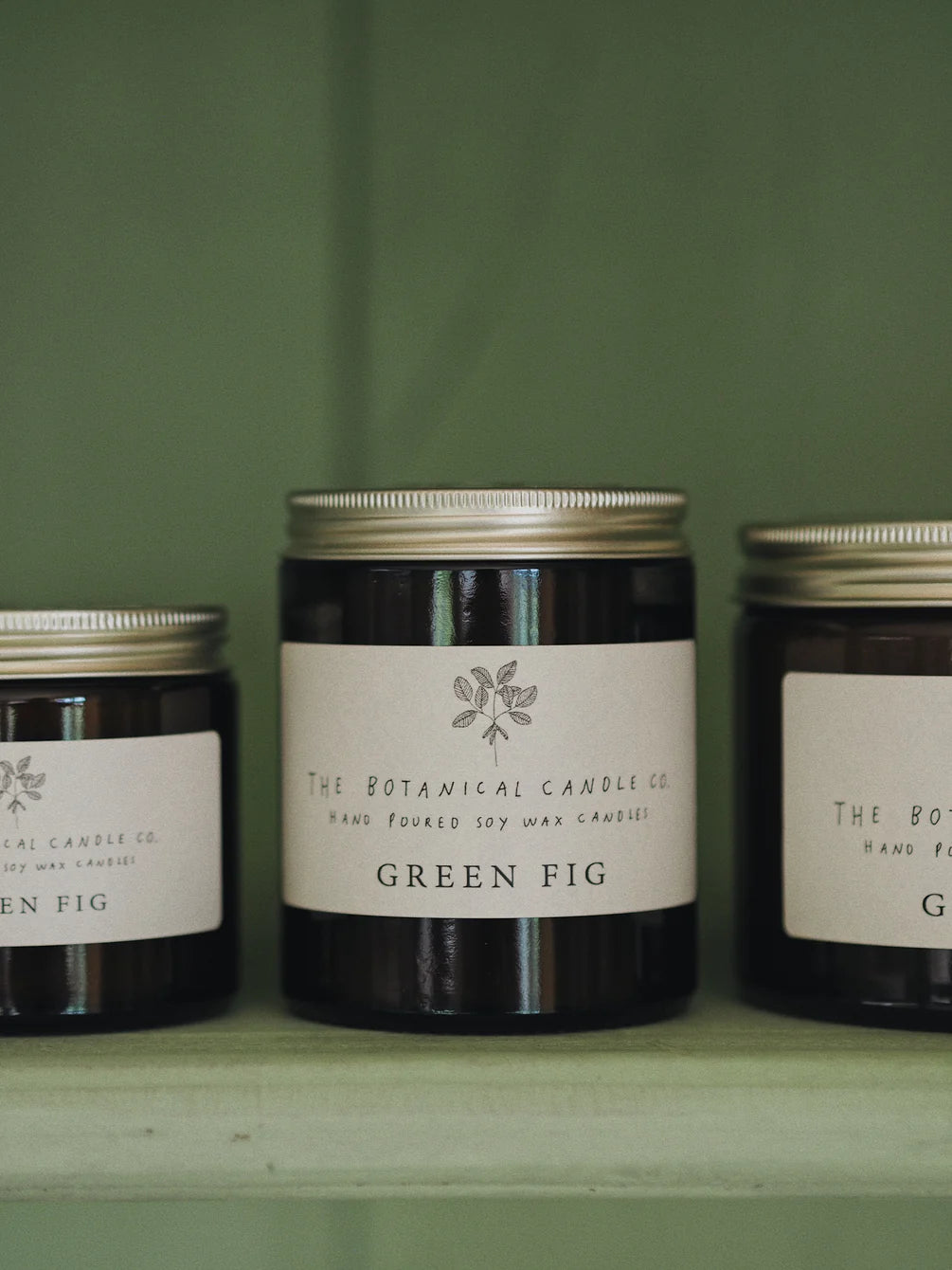 Green Fig Scented Soy Candle - 120ml