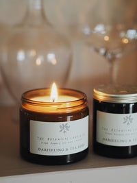 Darjeeling & Tea Rose Scented Soy Candle - 120ml