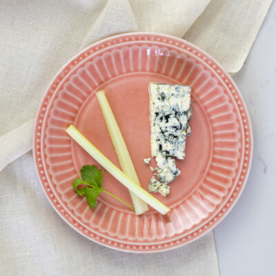 Pembroke Stoneware Side Plate - Coral Pink