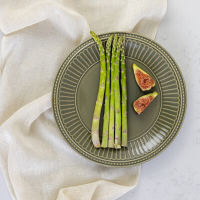 Pembroke Stoneware Dinner Plate - Olive Green