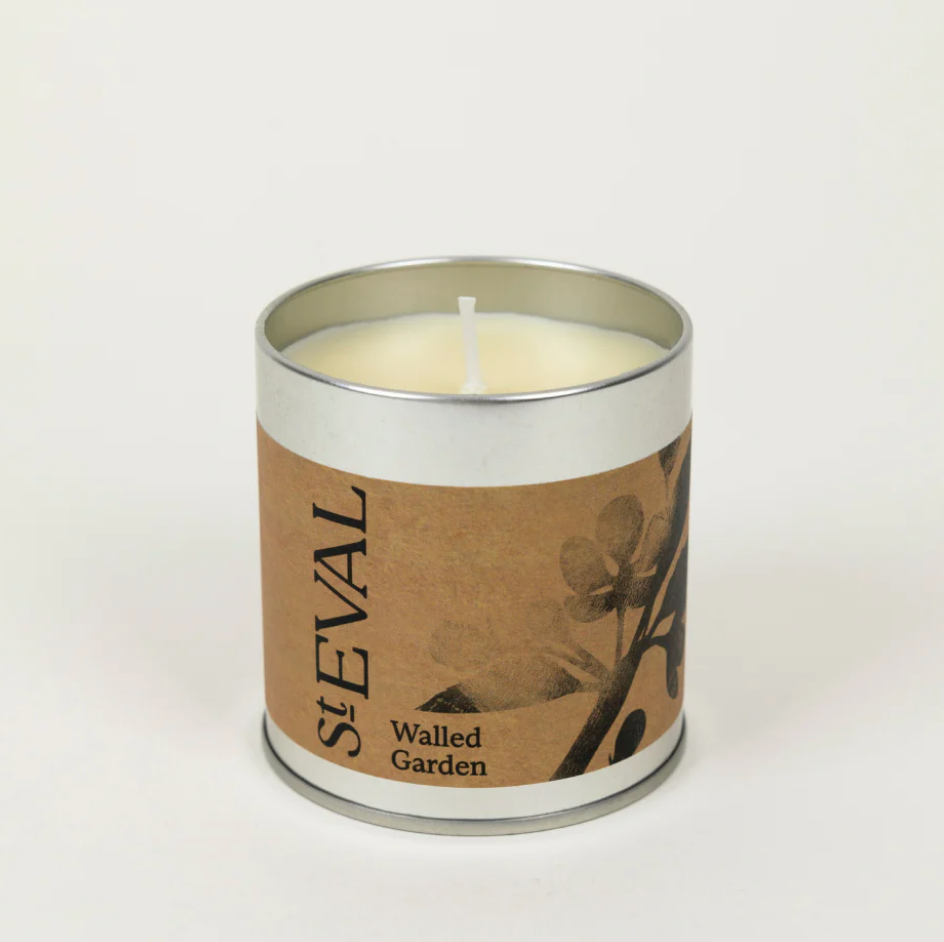 St Eval Scented Tin Candle - Walled Garden
