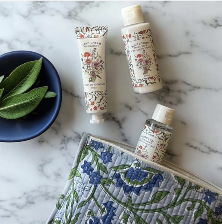 Weekend Pamper Set - Scents of Provence - Blue & Green