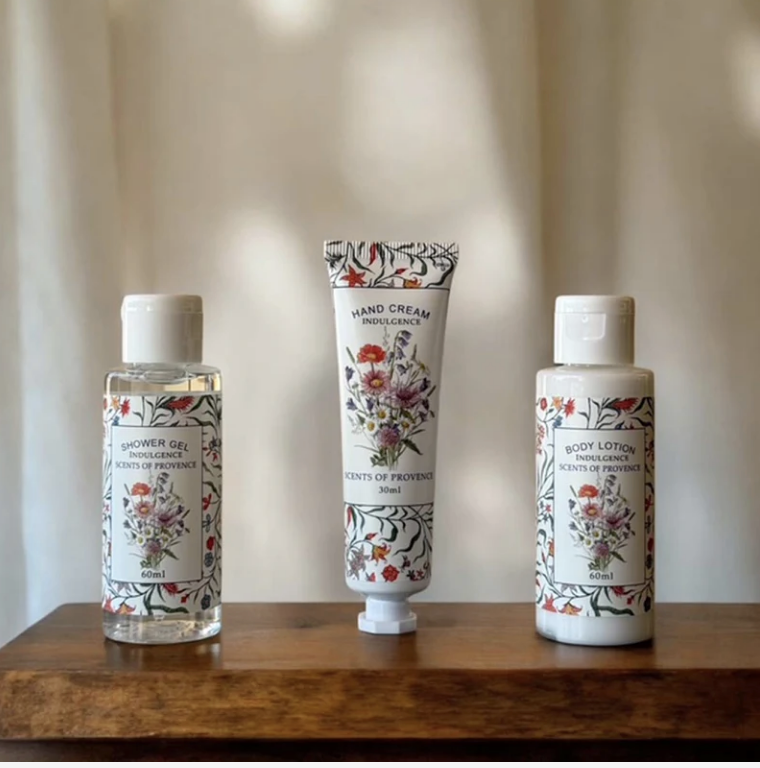 Weekend Pamper Set - Scents of Provence - Blue & Green