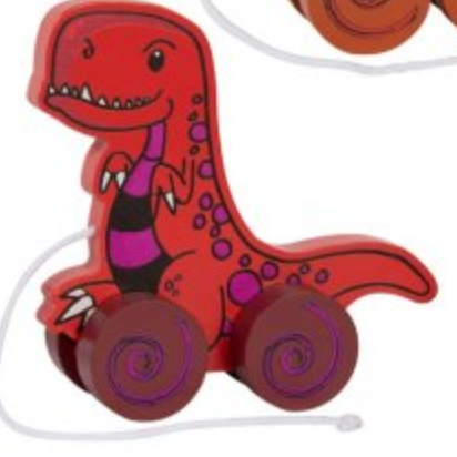 Let's Learn Pullalong Dinosaur