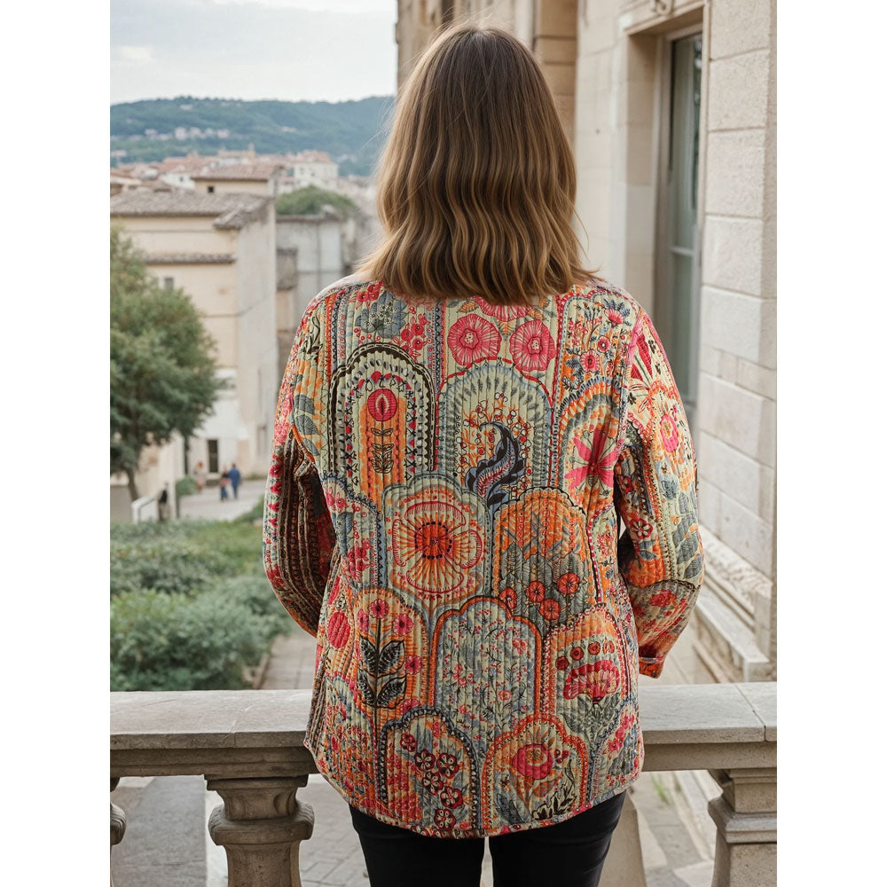 Saanvi, Quilted Reversible Jacket
