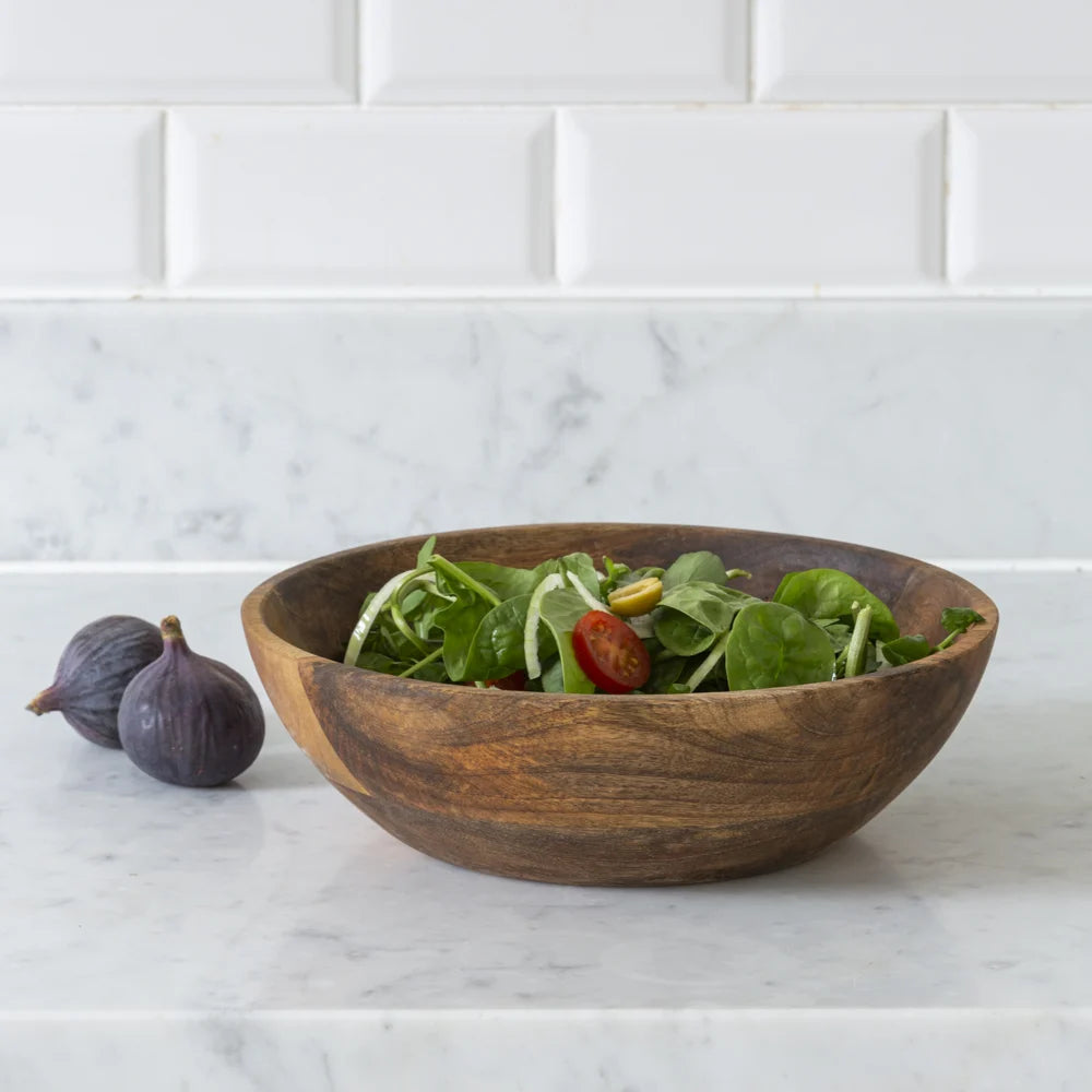 Mango Shallow Salad Bowl