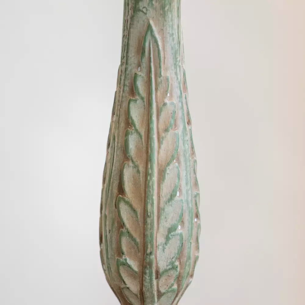 Cleo, Antique Green Lamp Base