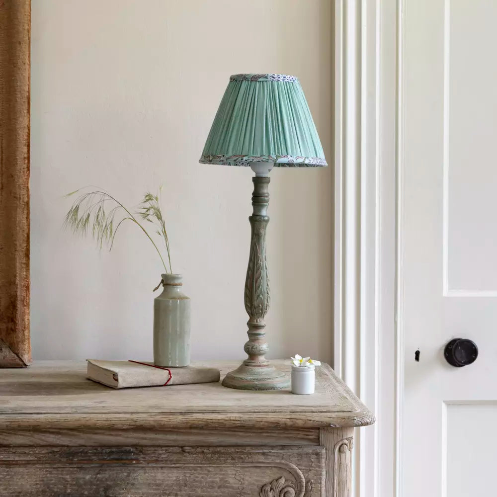 Cleo, Antique Green Lamp Base