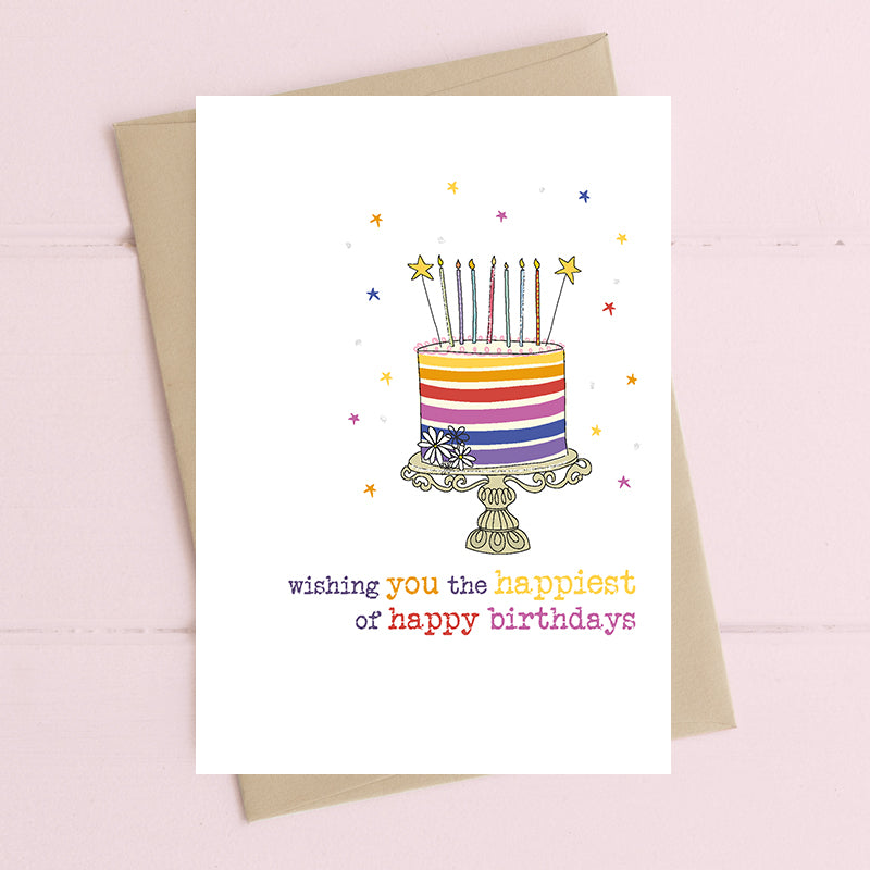 Happiest of birthdays cake