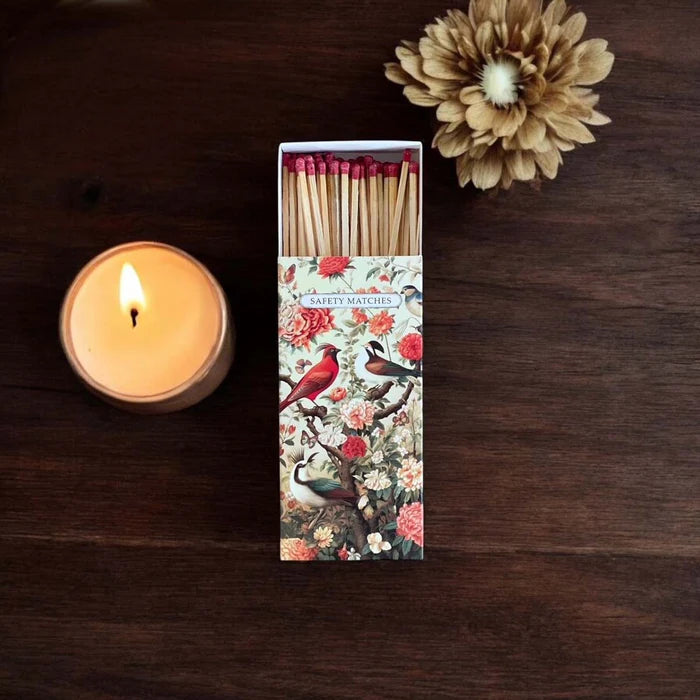 Vintage Birds Match Box