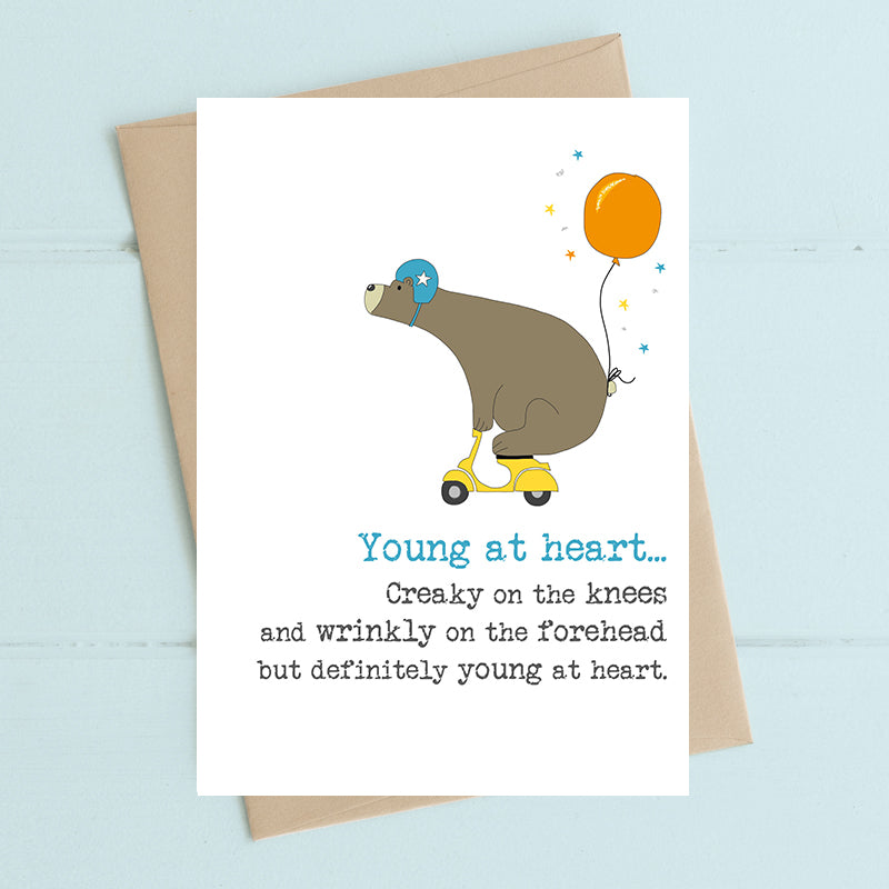 Young at heart ...