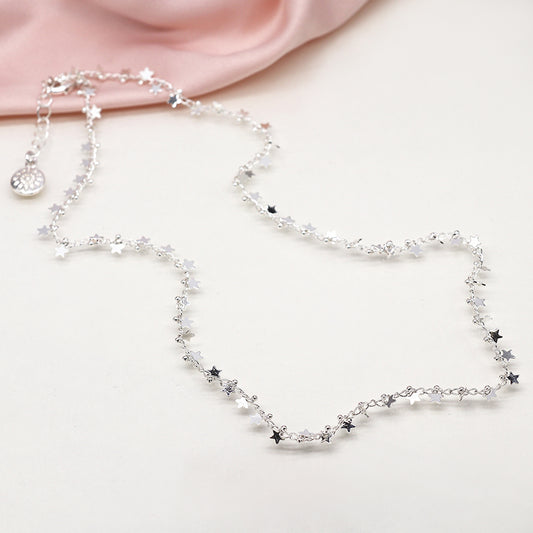 4193 - Silver Plated Star Necklace