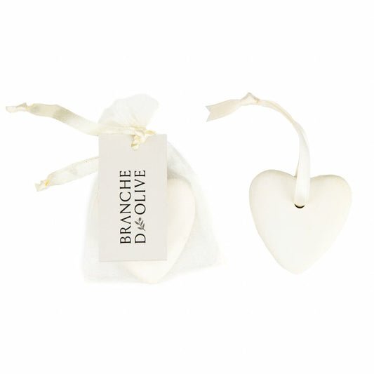 Scented Ceramic Heart - Cloud
