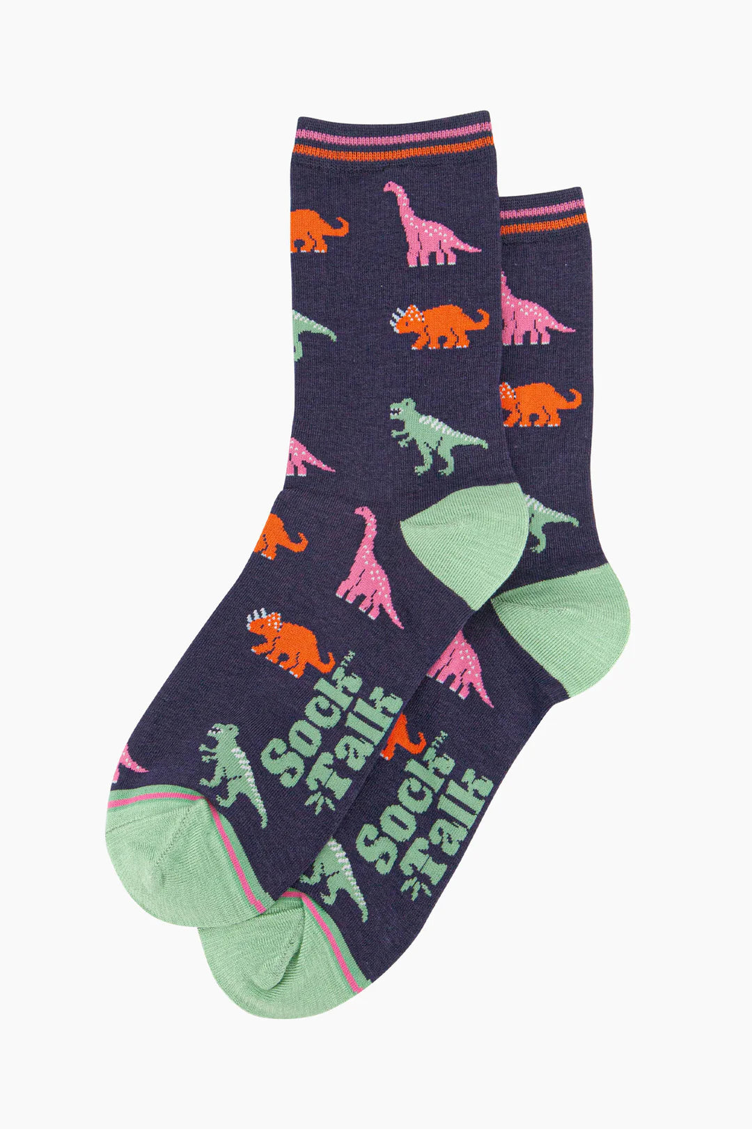 Women's Bamboo Socks - Jurassic Dinosaurs