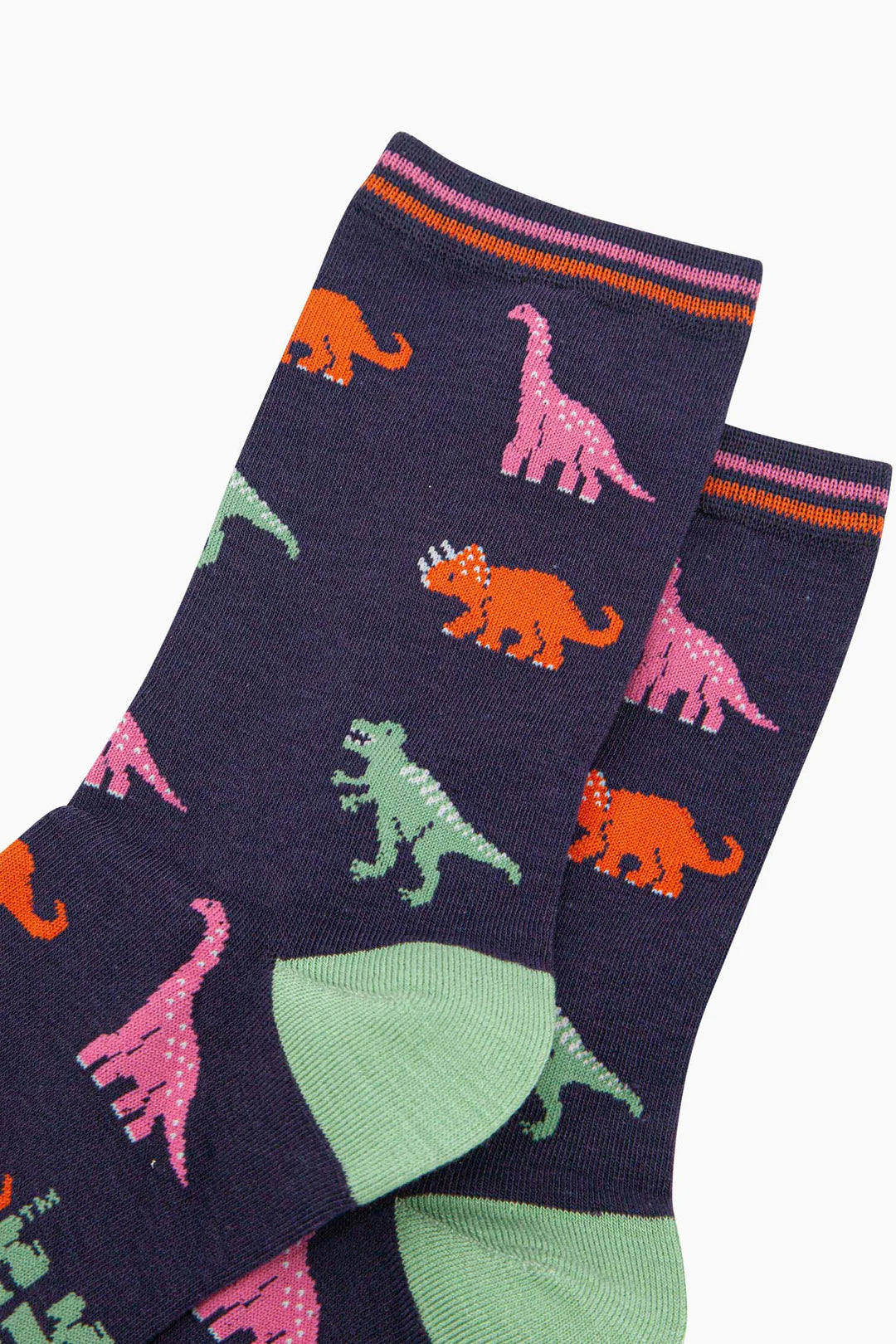 Women's Bamboo Socks - Jurassic Dinosaurs