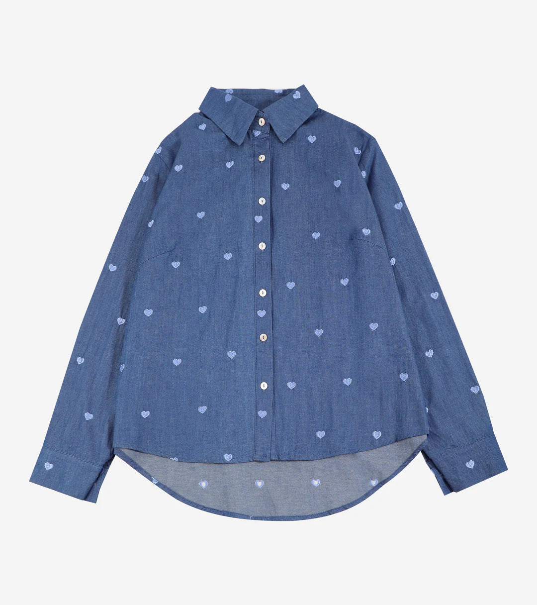 Dixie, Cotton Denim with Hearts