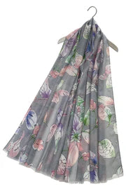 Scarf - Pretty Illustrated Leaf