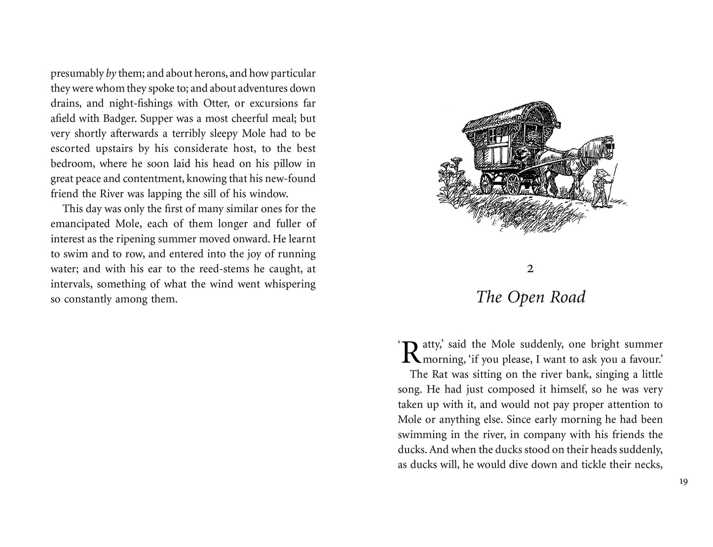 The Wind in the Willows - Kenneth Grahame (Clothbound HB)