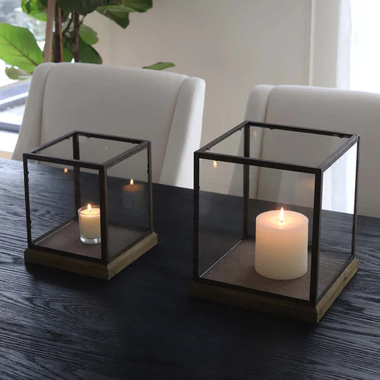 Lional Square Candle Holder - Large