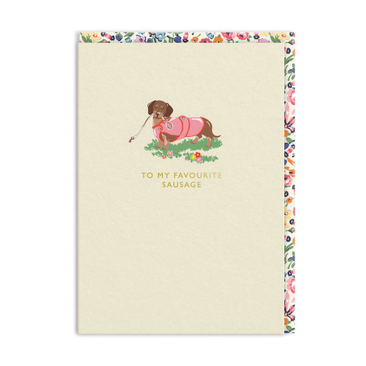 To My Favourite Sausage