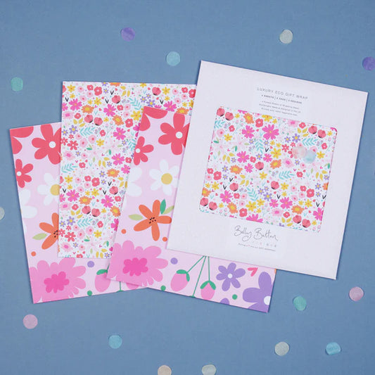 Florals All Over Eco Flatwrap Pack