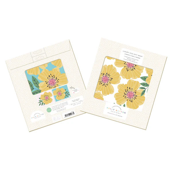Yellow Rose Eco Flatwrap Pack