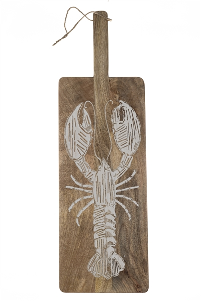 Etched ‘Lobster’ Chopping Board