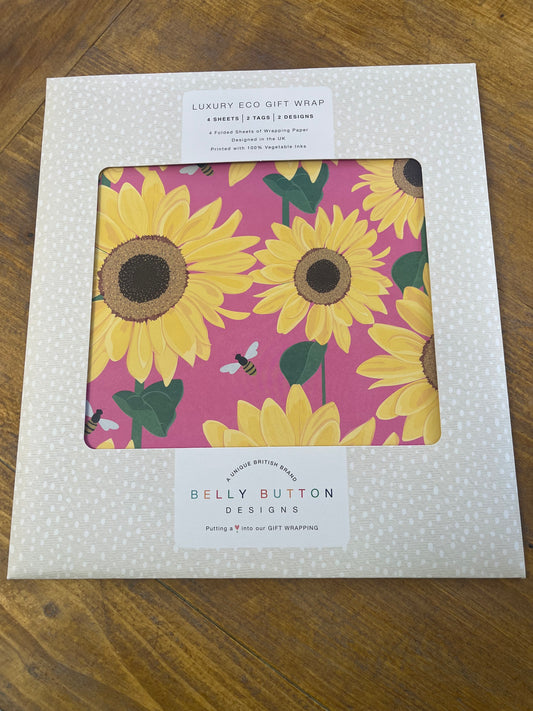 Sunflower Eco Flatwrap Pack