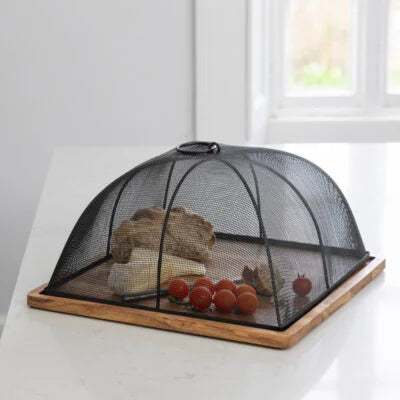 Wooden Board with Mesh Cover