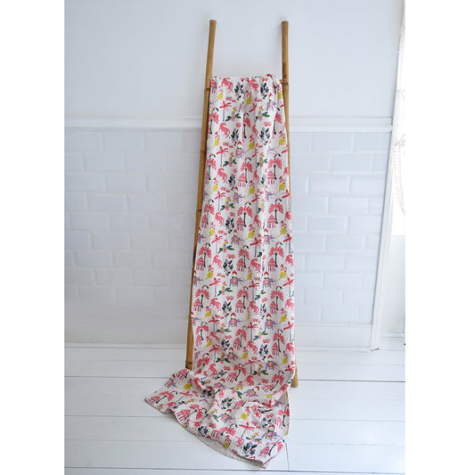 Sultans Garden Floral Kantha Quilt