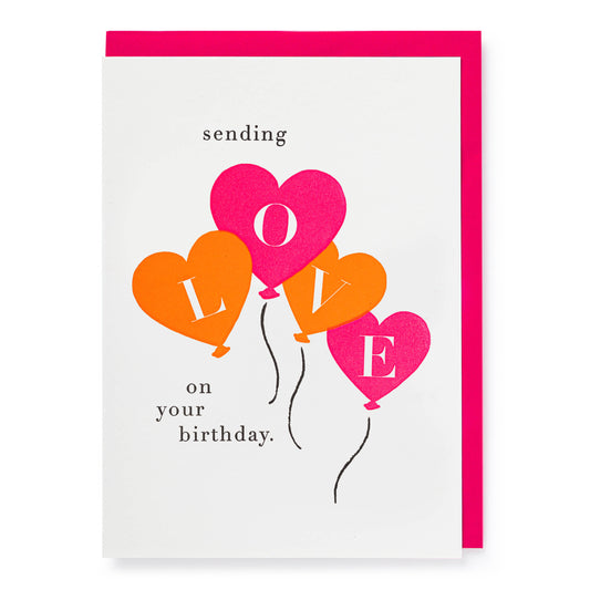 Birthday Love Balloons