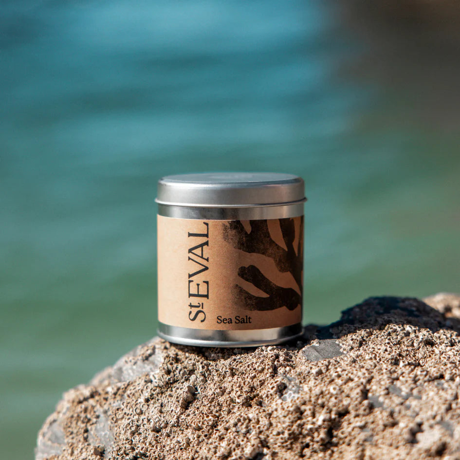 St Eval Scented Tin Candle - Sea Salt