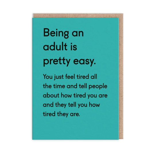 Being An Adult