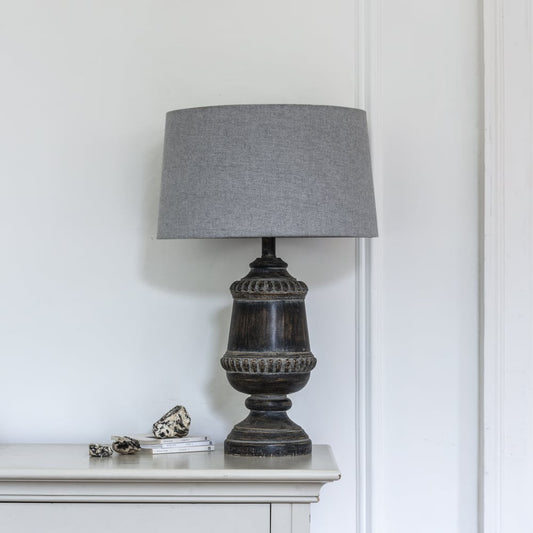 Elodie, Rustic Flint Grey Base with Grey Shade