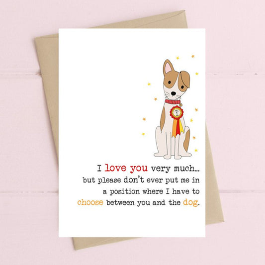 Choose Dog or You