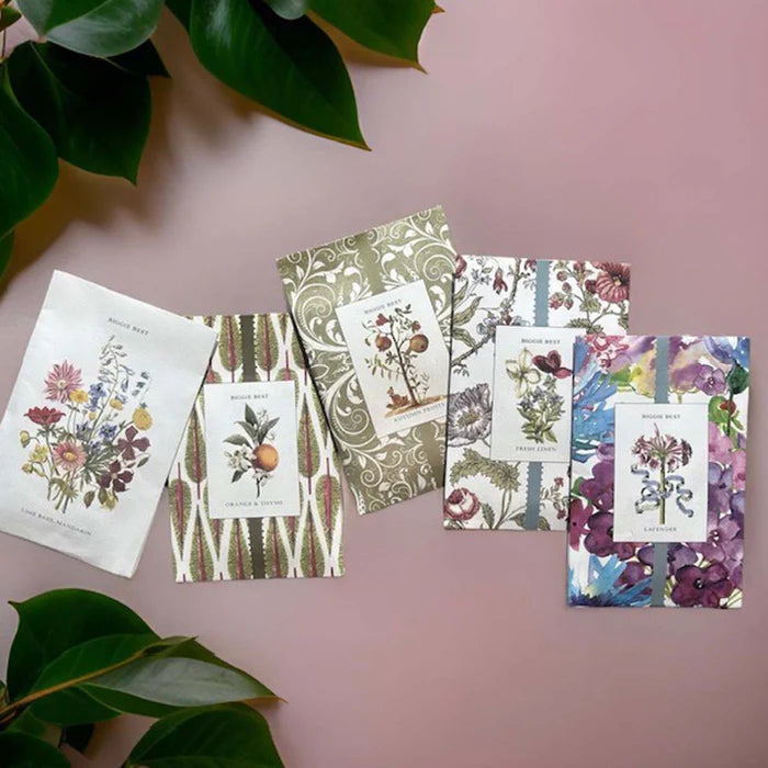 Large Scented Sachet - Lime, Basil & Mandarin