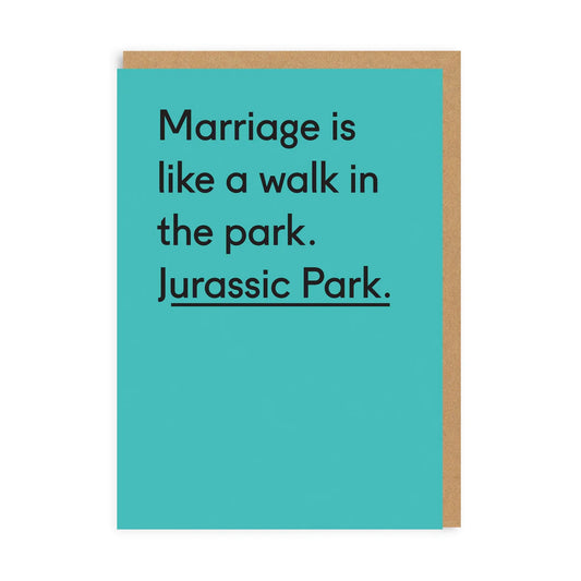 Being Married is Like ...